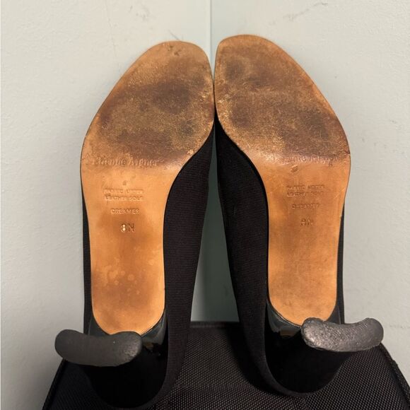 Dreamer Black Square Toe Block Heels – Retro Pumps – Women’s Size 8N - Picture 6 of 6